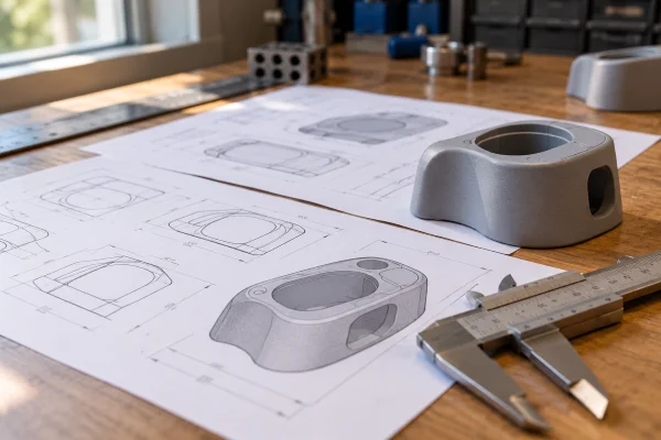 CAD drawings and prototype covered by a manufacturer NDA