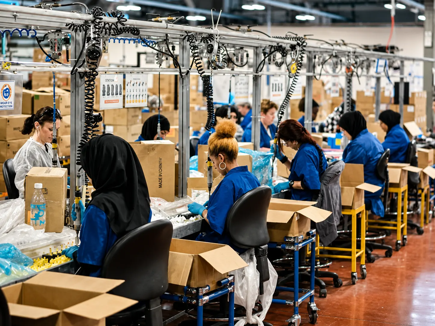 Mass Production in the 52Launch manufacturing process