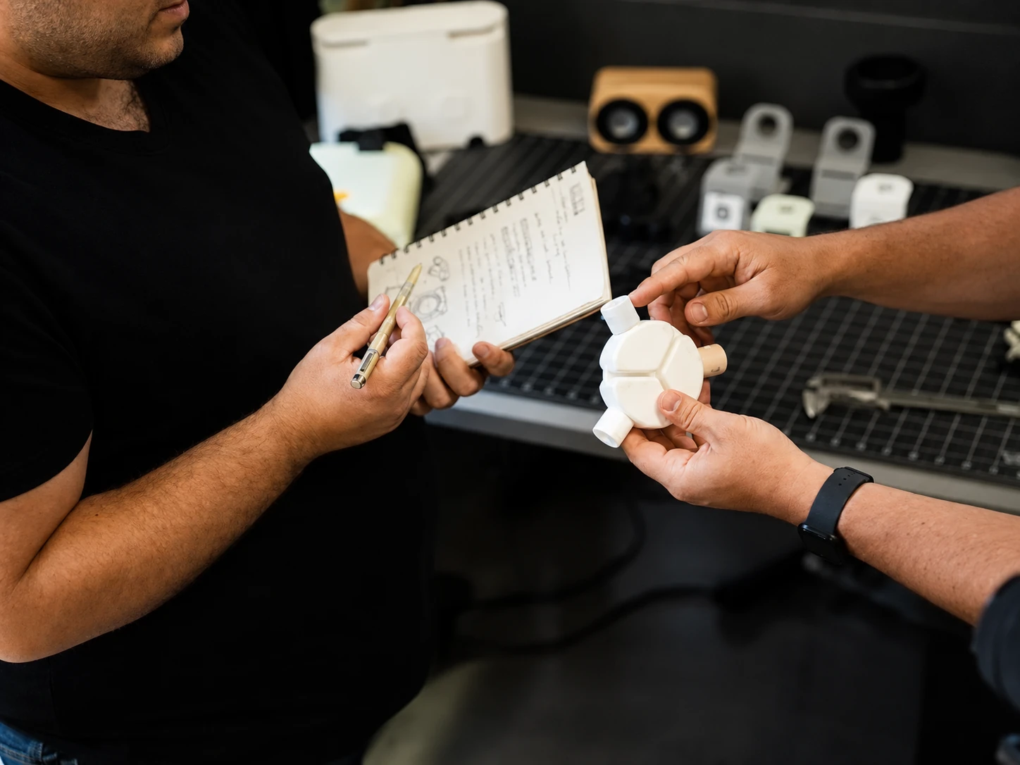 Proof of Concept prototype built at the 52Launch in-house prototyping studio