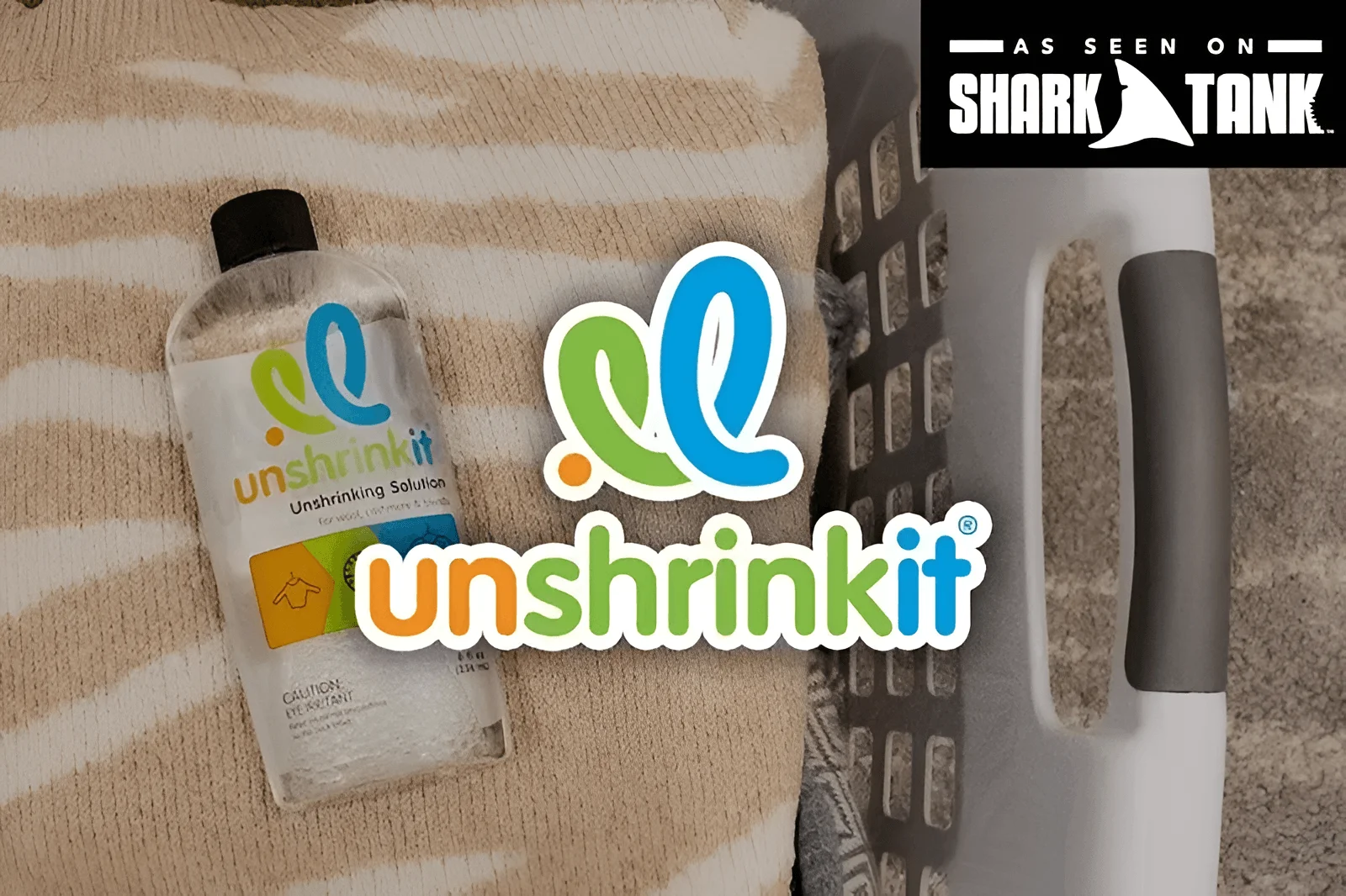 Unshrinkit garment care solution, developed by 52Launch